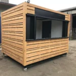 Puesto Móvil 10×8 Pies para Comida y Bebida – Contenedor Outlet Revestido