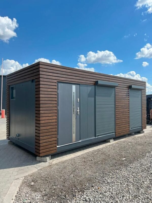 Módulo Habitable Contenedor – Espacio Listo para Vivir de 21 m²