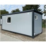 Oficina Contenedor Modular 6,00 x 2,40 m | Completamente Equipada con Baño, Ducha y Cocina - Imagen 2