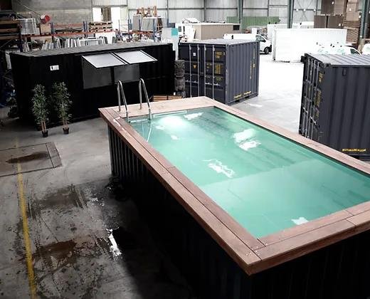 Piscina Contenedor 6.5×2.8m – Sistema Integral Listo para Instalar