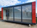 Módulo Oficina Prefabricada 3×6 con Muro Exhibidor - Imagen 3